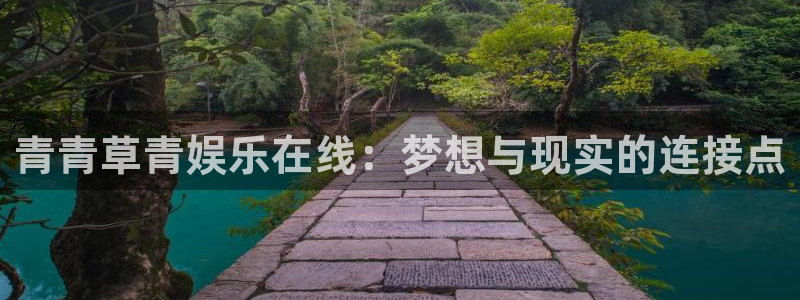 新城平台体育凯捷平台主管：青青草青娱乐在线：梦想与现实的连接点